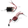 540 Brushed Motor 360A ESC with T Plug Accessory Fit