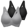 MomWills Nursing Bras for Breastfeeding, Seamless Ultra Comfort Maternity Bra,