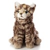 Uni-Toys - Wild Cat Grey Tabby Sitting - 22 cm