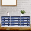 N/A 4-Tier Mail Sorter Organizer Countertop Literature Student Mailbox for