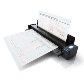 Fujitsu PFU Document Scanner ScanSnap iX100 (Latest/A4/Single Sided Reading/Wi-Fi Compatible/USB Connection/Mobile/Documents/Receipts/Business Cards/Photos)(Black)