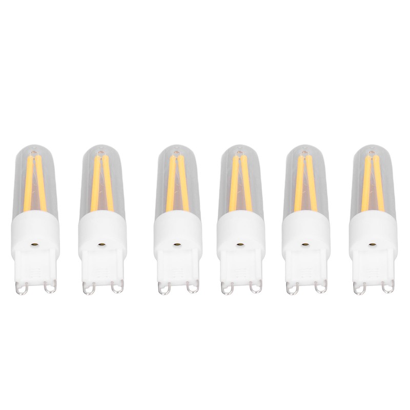 10Pcs G9 LED Bulb 3W 200LM Long Filament Bulbs for
