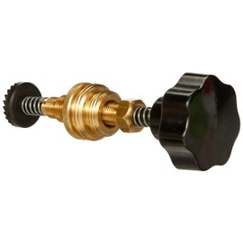 Haas Professional Valve Seat Cutter Set for 3/8", 1/2", 3/4" and 1", Black/Brass (1 Set)