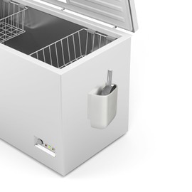 Ice Scoop Holder for Countertop Ice Makers, Freezers & Ice Buckets – Universal Fit for Ice Cream/Candy Spoons