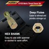 AUPREX 15-Piece Metric Thread Chaser Set – Master Thread Repair