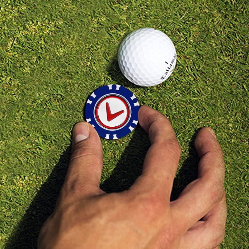 Callaway Golf Marker Magnet Casino Chip Markers 2 Pack Red