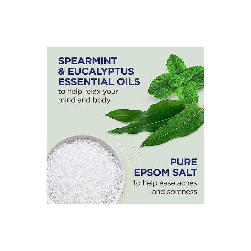 Dr Teal's Foaming Bath with Pure Epsom Salt, Relax &