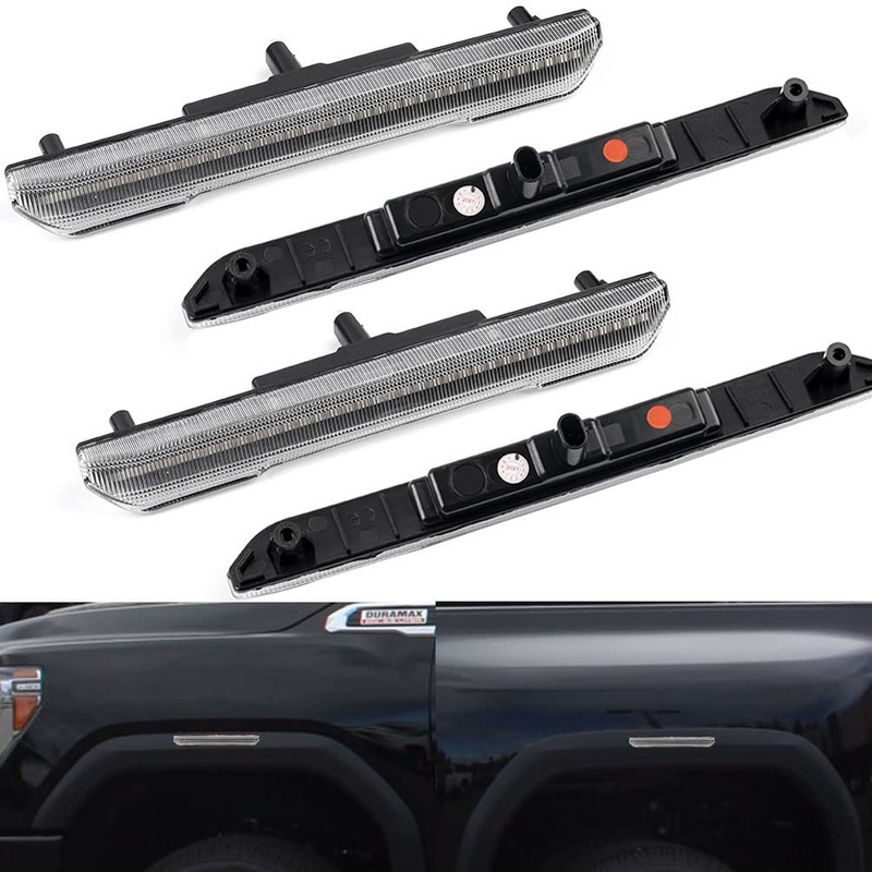 NJSBYL LED Side Marker Lights Assembly for 2020 2021 2022