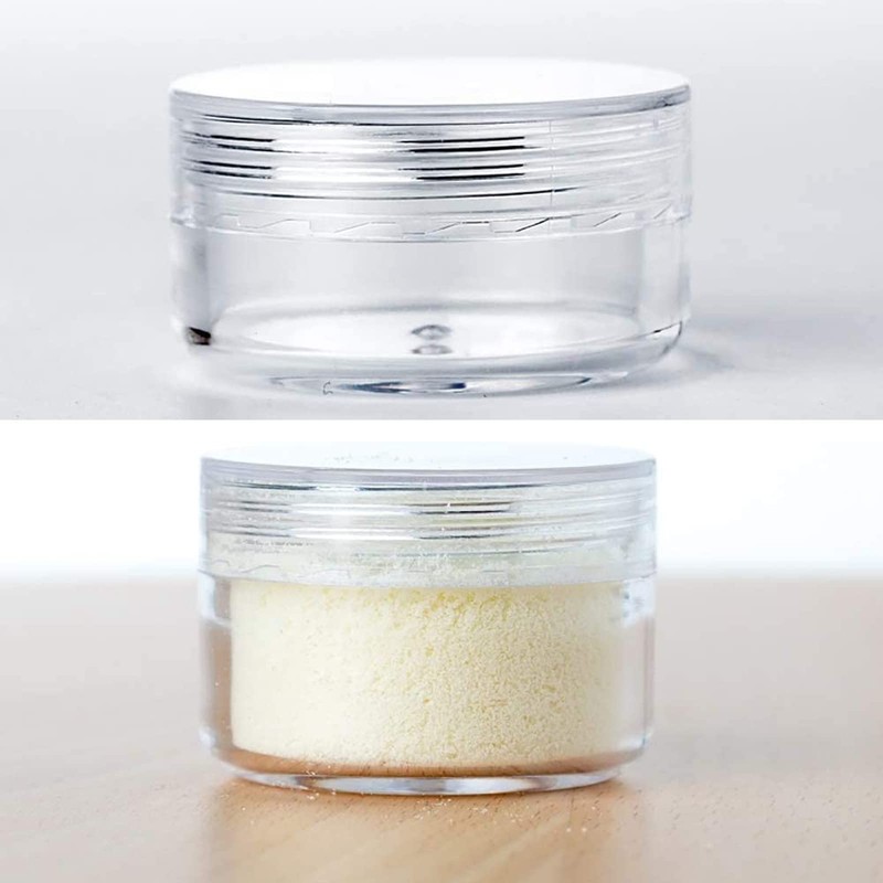 shangjin Small Divided Round Case, 0.3 fl oz (10 ml),