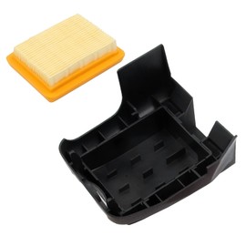 Kimsion Air Filter & Filter Cover Kit For STIHL FS120 FS200 FS250 FS350 FS450 BT120C String Trimmer & Weedeater, Replaces 4134-141-0300 4134-141-0500