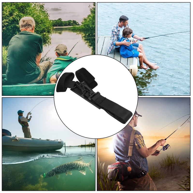 Fishing Rod Travel Carry Strap Sling Band Adjustable Fishing Rod
