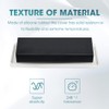 Buzzlett 4-Pack Complete Airflow Seal Rubber Vent Cover for Floor,