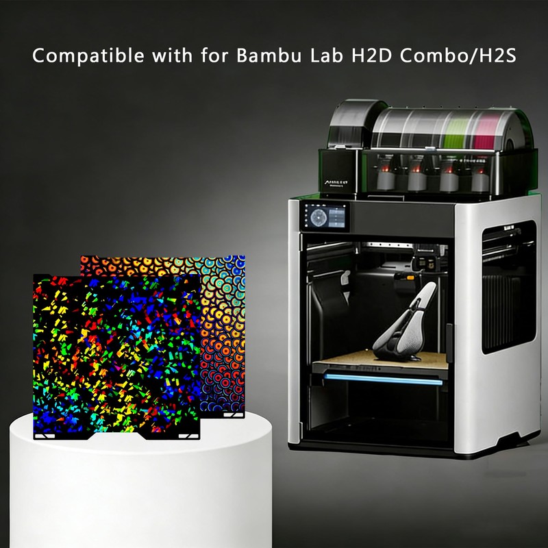 Tinytrees Build Plate for Bambu Lab H2D H2S: Smooth Platform
