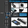 LED Magnetic Flashlight High Lumens Rechargeable, 10000 Lumens Super Bright