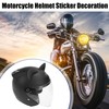 X AUTOHAUX 1 Set Motorcycle Cat Ears Style Helmet Devil