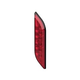 HELLA 2NE 013 343-091 Rear Fog Light - Shapeline Style Slim - LED - 12/24V - Bolted - Lens Colour: Red - Plug: AMP - 2-pin connector - Left Rear