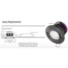 Bright Source LED Dimmable All-in-1 Downlight - 8w 64mm Cut