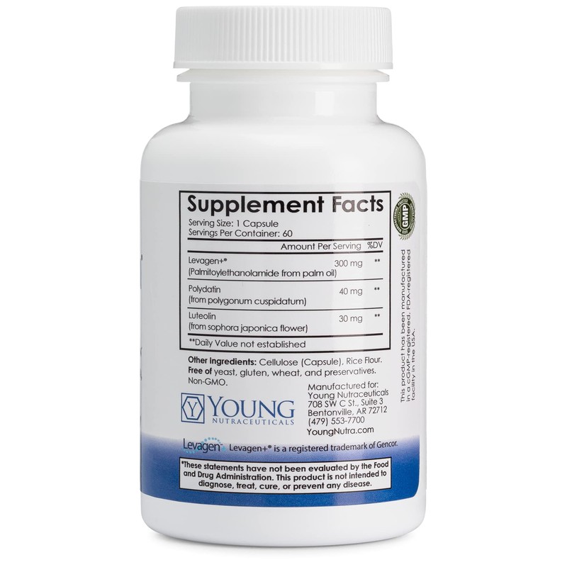 Mirica Advanced - High Absorption Formula, Palmitoylethanolamide (Pea) Luteolin and