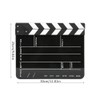 30x25CM Acrylic Clapperboard Professional Movie Film Action Clap Director Photography