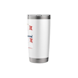 Proud Hispanic Proud American Hispanic Heritage Month Stainless Steel Insulated Tumbler
