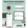 WiFi Thermometer Hygrometer: Smart Temperature and Humidity Sensor, Real-time Monitor,