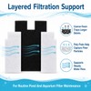 ziruirui Replacement Filter Pads Compatible with Pondmaster PMK 190
