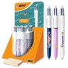 BIC 4 Colours Retractable Ballpoint Pens Medium Tip 1.0 mm