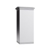 MFV1-AL Furniture Feet, Colour: Aluminium, Square Profile: 40 mm x