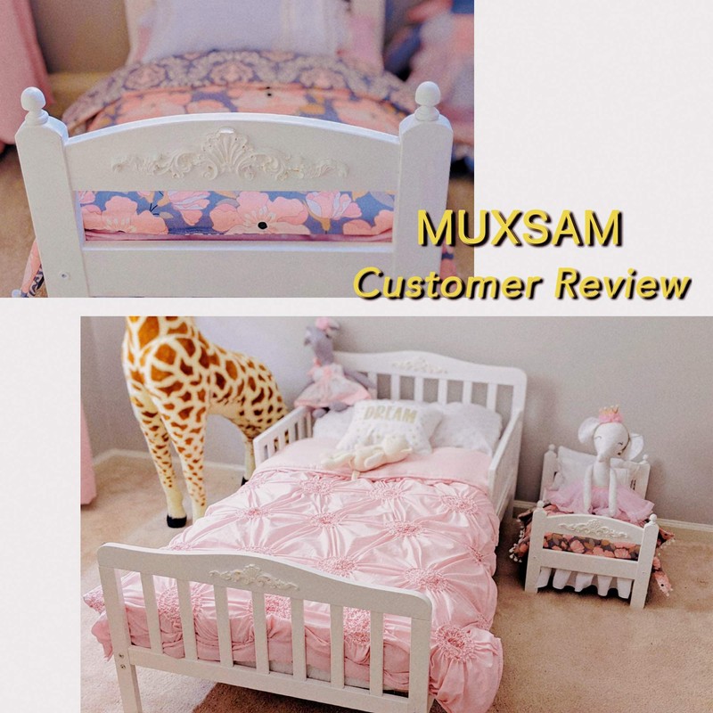 MUXSAM 20x5cm 木彫りデカールコーナー 木製アップリケ 装飾モールディング 波形渦巻模様 家具装飾 飾り棚 壁 未塗装