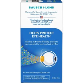 Ocuvite Adulto 50+ Bausch+lomb Vitaminas Ojos 150 Americano Sabor Sin Sabor