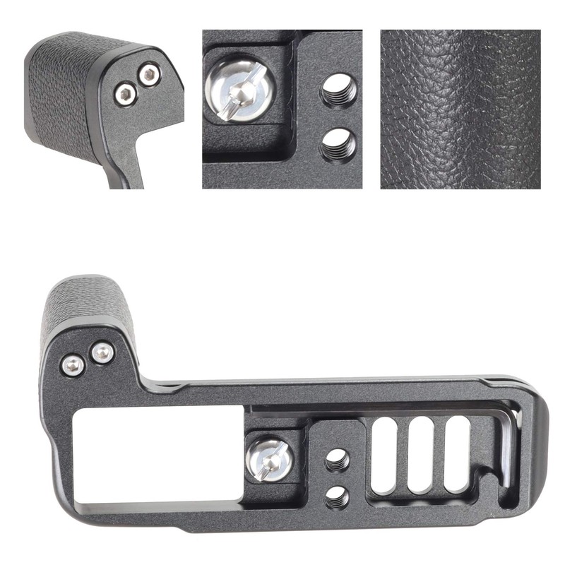 WEPOTO CS-XT30 Metal Bracket Hand Grip Tripod Quick Release Plate