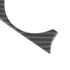 Car Air Conditioning Knob Panel Frame Trim Carbon Pattern Smooth