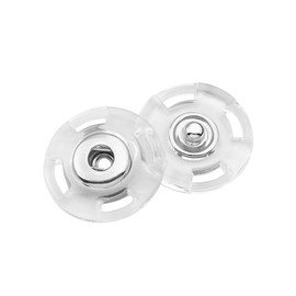 Leadigol Transparent Snap Button 40 pcs Concealed Fastener Invisible Snap Button Delicate Clasp Cardigan Overcoat