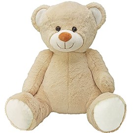 WISHPETS Teddy Bear Stuffed Animal Plush Toy for Kids - 16" Cafe Beige Teddy Bear, Dos Leches