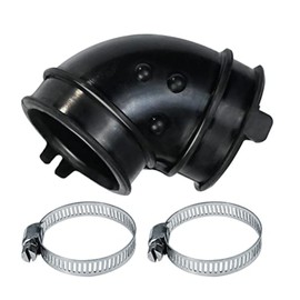 New W10445975 Dishwasher Pump Hose, Compatible with Whirlpool Dishwasher Pumps Replaces AP5618621 2312026,PS3651318 W10445975VP Includes two clamps