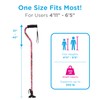 NOVA Shoe Horn Offset Cane – 2-in-1 Walking Cane &