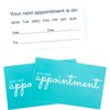 RXBC2011 Appointment Reminder Cards Pack of 500 blue