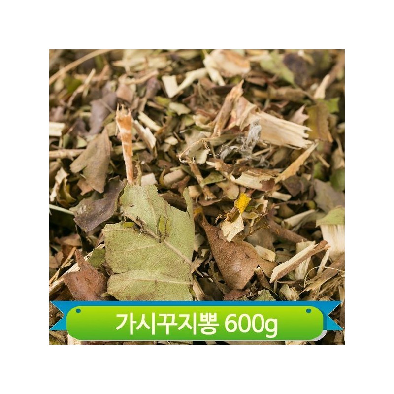 국내산 꾸지뽕 가지 잎사귀 600g 건강 약초 차 요리 은은한향