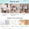 Dercyce Broom Holder Mop Hanger No Punch Broom Hanger, Wall