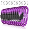 3" Locking Carabiners | Keychain Carbineers D Ring Key Clip