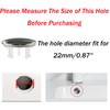 4 Pack Sink Overflow Covers Bathroom Kitchen Basin Trim Single