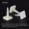 MECCANIXITY Sticky PCB Spacer Adhesive Standoffs Plastic Column 12.6mm Support