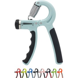 Spogear Hand Grip, Grip Strength, Training, Muscle Training, Variable Gripper, Rehabilitation for Children (Light Blue)