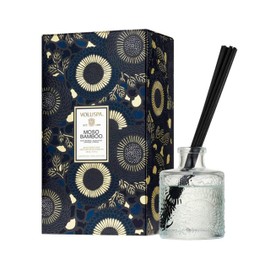 Voluspa Moso Bamboo Scented Reed Diffuser, 3.4 oz, Luxury Bamboo Diffuser, Oil Reed Diffusers for Home, Handcrafted in The USA
