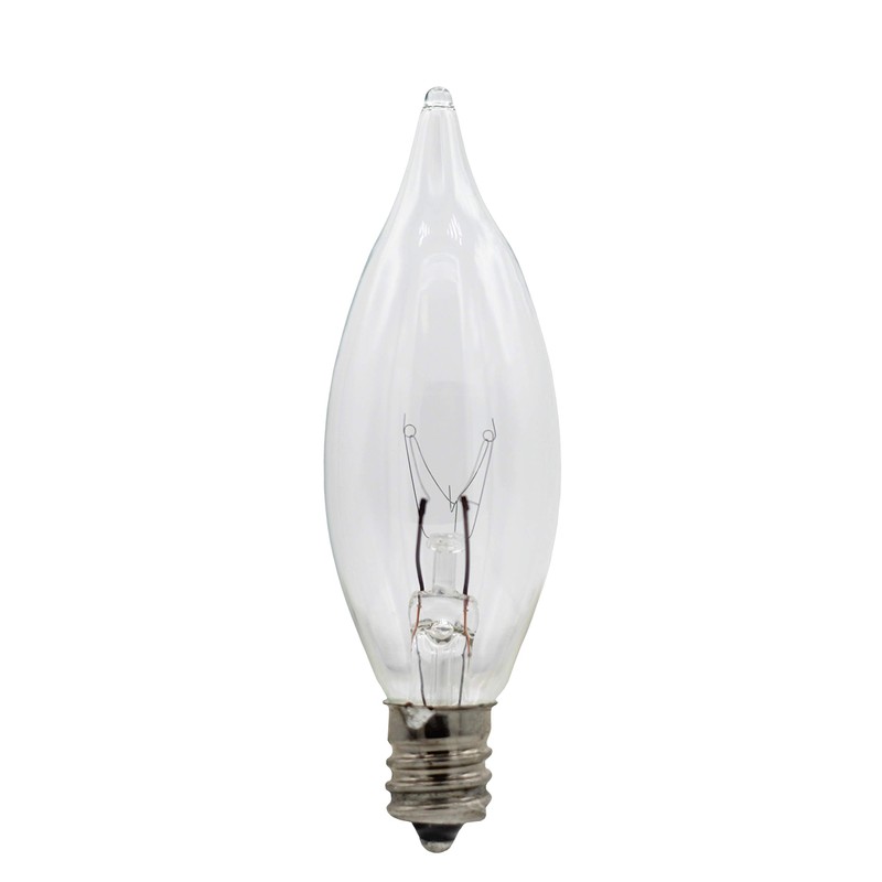 Creative Hobbies® Replacement Light Bulbs for Electric Candle Lamps, Flame