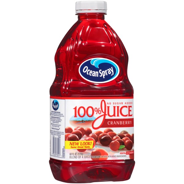 Ocean Spray 100% Cranberry Juice, 60 oz