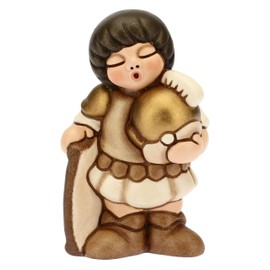 THUN - Soldier Version White - Classic Nativity Scene - Ceramic - 5 x 4 x 8 cm