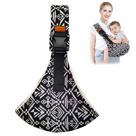 Baby Carrier Side Carrier Toddler Baby Carrier Adjustable Baby Carrier for Newborns Carry Strap Baby for Children from 0 to 36 Months and a Weight of up to 15 kg (Black)