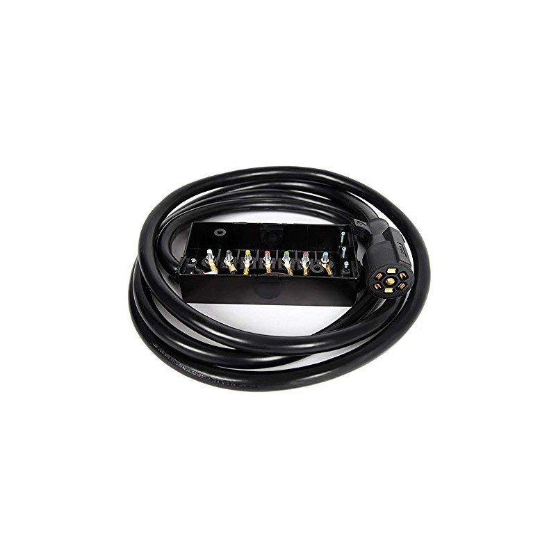 Superior Electric RVA1564 7-Way Trailer RV Truck Cord & Plug
