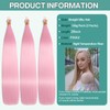 Locescsoc 28 Inch Bone Straight Braiding Hair 150g 3 Packs
